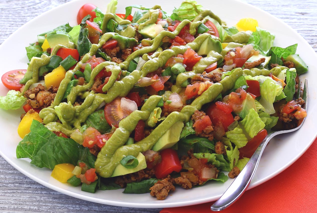 Paleo Taco Salad Recipe | Paleo Newbie