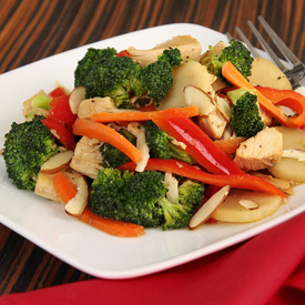 Paleo Chicken & Broccoli Stir-fry