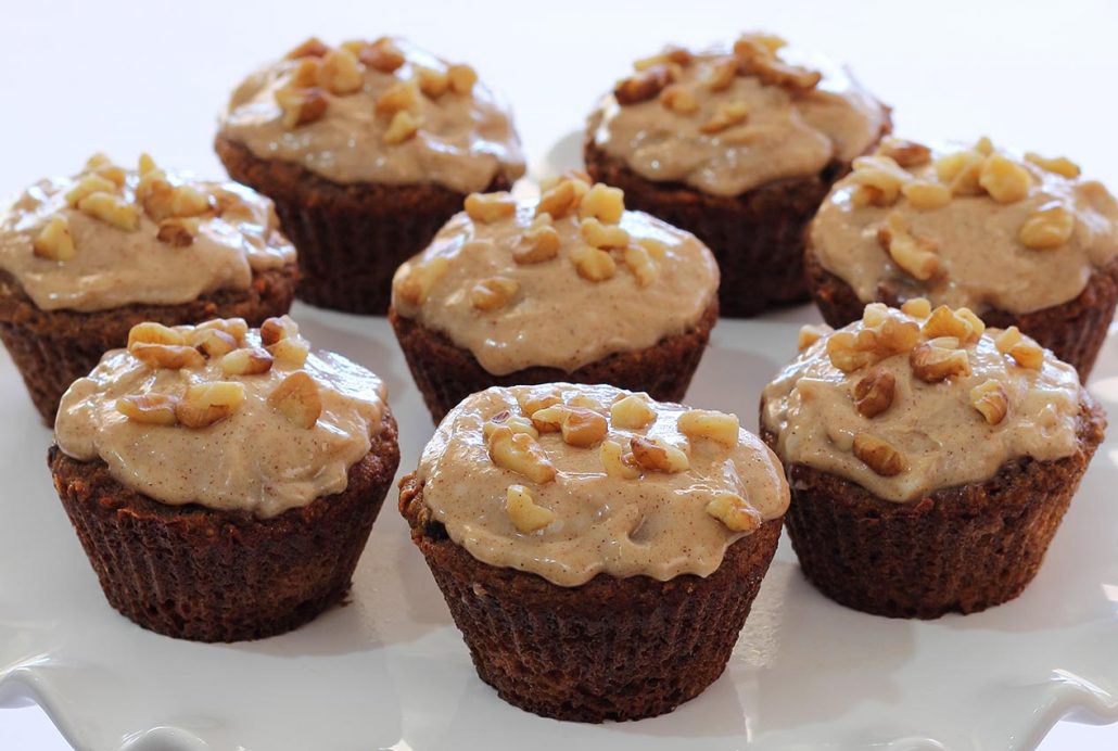 carrot cake cupcakes paleo recipe