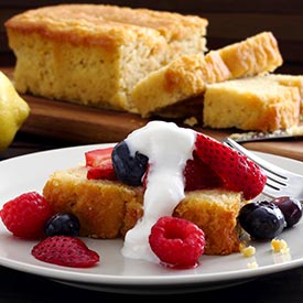 Gluten-Free Lemon Pound Cake Recipe