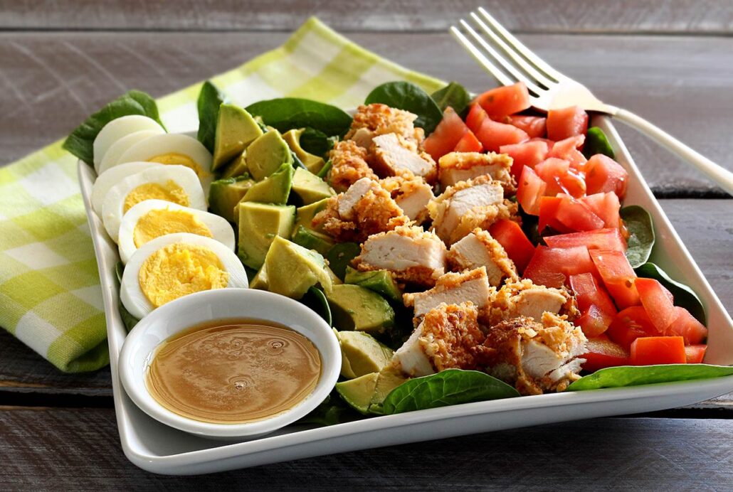 Paleo Newbie Paleo Macadamia Nut Chicken Salad with Honey-Mustard Dressing