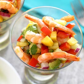 Shrimp & Salsa Summer Salad Recipe
