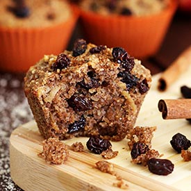 Cinnamon Raisin Harvest Muffins Recipe