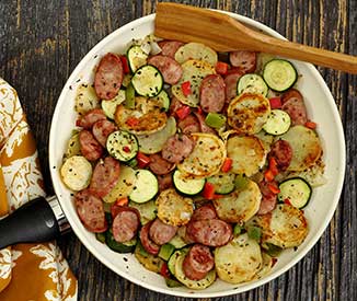 Italian Sausage & Potato Quick Skillet Recipe