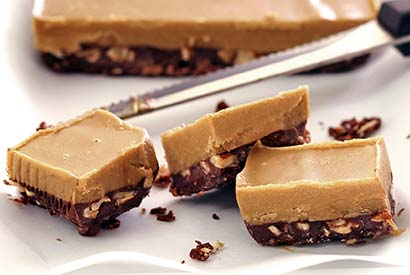 No-Cook Chocolate & Nut Butter Fudge