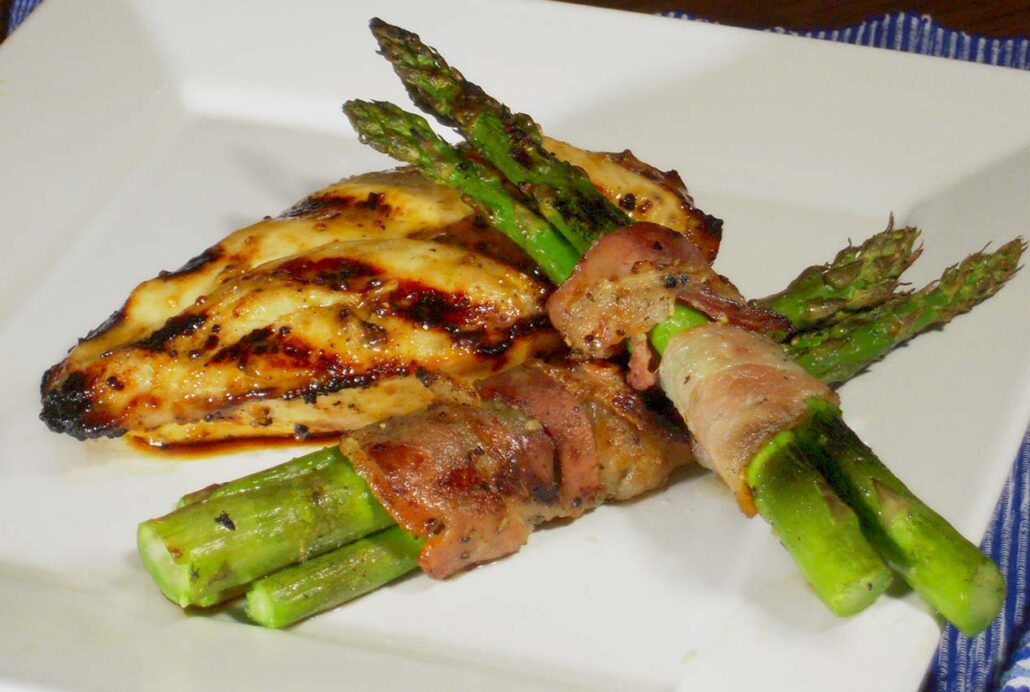 paleo recipe bacon wrapped asparagus