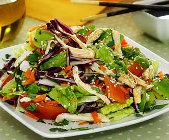 Chicken Salad with Sesame Lime Dressing Recipe