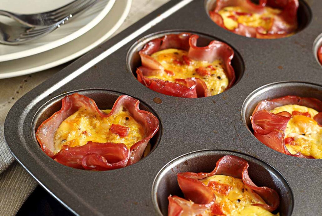 easy paleo recipe for ham and egg cups
