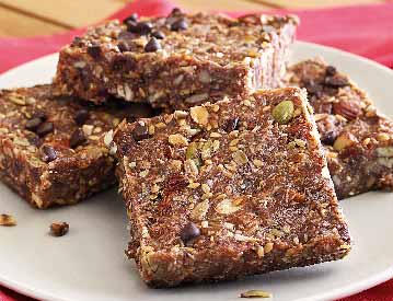 Apricot & Chocolate Chip Energy Bars Recipe