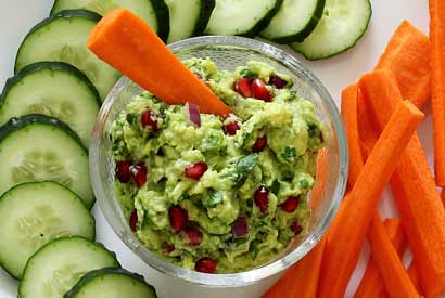 Paleo Guacamole with Pomegranate Recipe