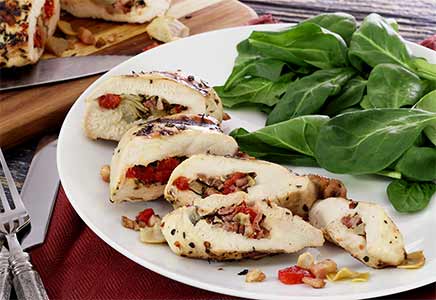 Paleo Pancetta Stuffed Chicken Breast Recipe