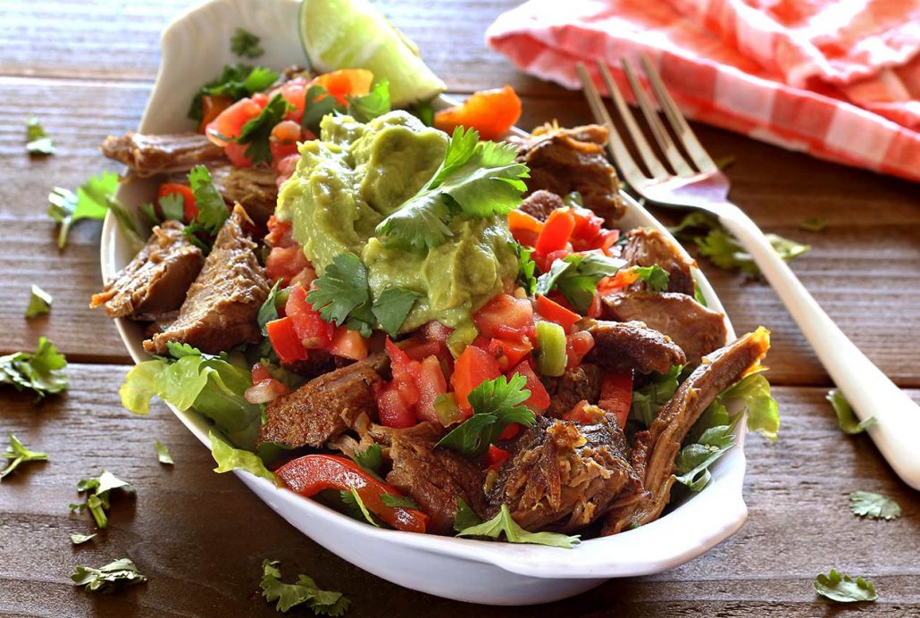 easy paleo recipe for green chili slow cooked pulled pork
