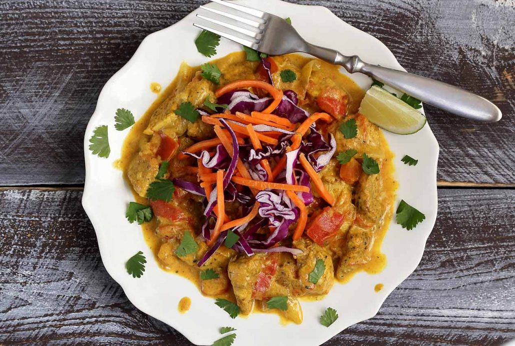 easy paleo recipe for chicken curry
