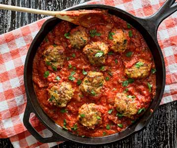 Skip The Crock Pot For Faster Paleo Italian Meatballs