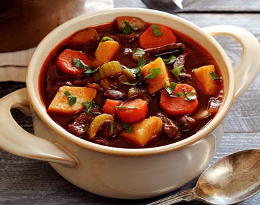 Veggie and Beef Paleo Soup Recipe
