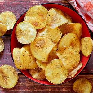 Light & Crispy Paleo Sweet Potato Chips Recipe