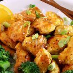 easy paleo recipe for Asian orange chicken takeout style