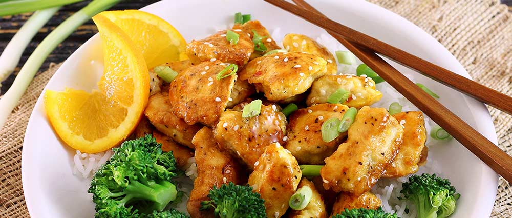 easy paleo recipe for Asian orange chicken takeout style