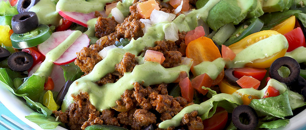 simple paleo avocado sauce salad dressing