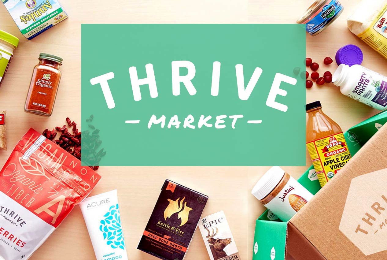 Thrive Market Save up to 50 on 4,000+ healthy products Paleo Newbie