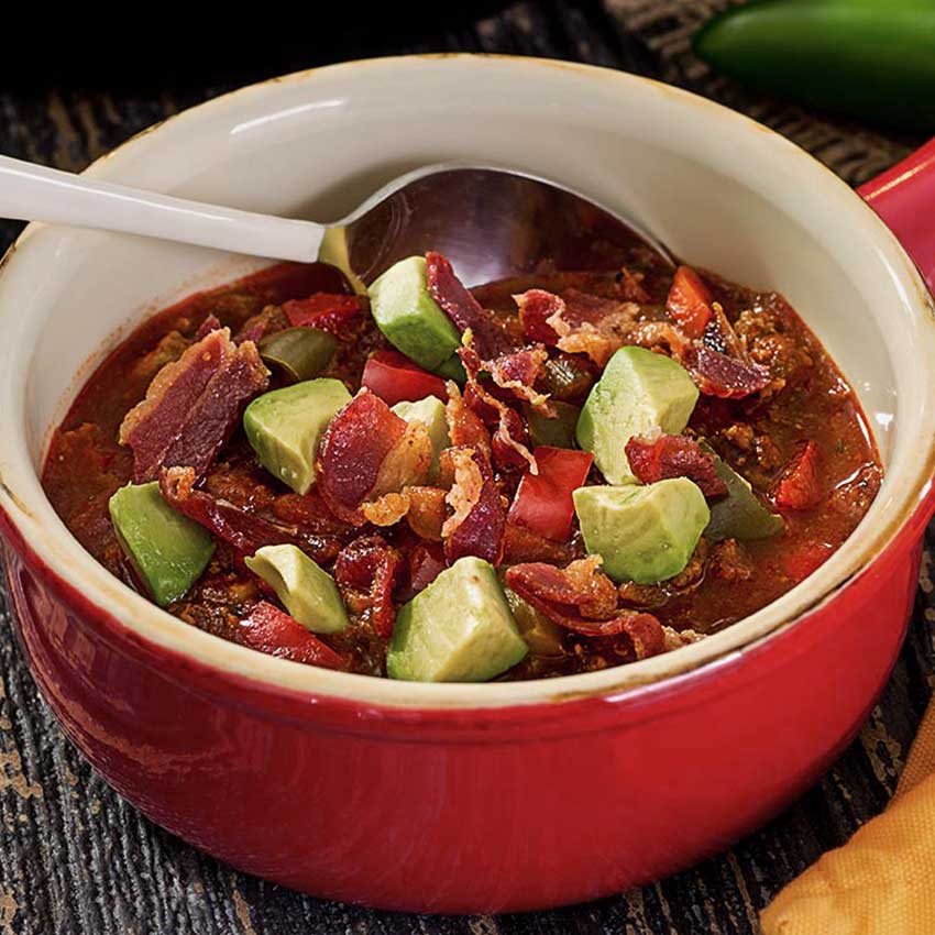 Hearty Paleo Crockpot/Slow-Cooker Chili Recipe-image