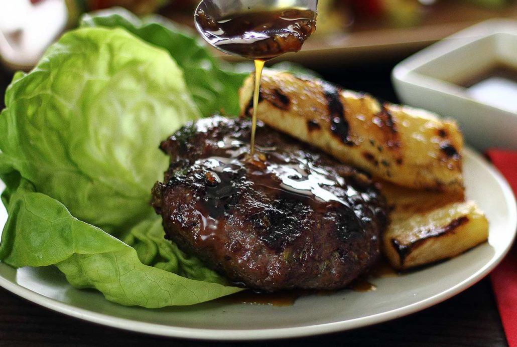 paleo soy-free teriyaki burger recipe