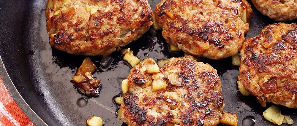 paleo pork and apple breakfast sausages by PaleoNewbie