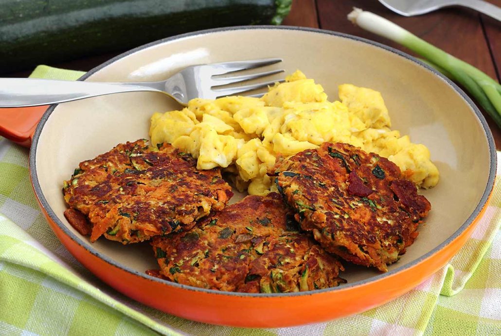 simple paleo recipe for fried breakfast fritters