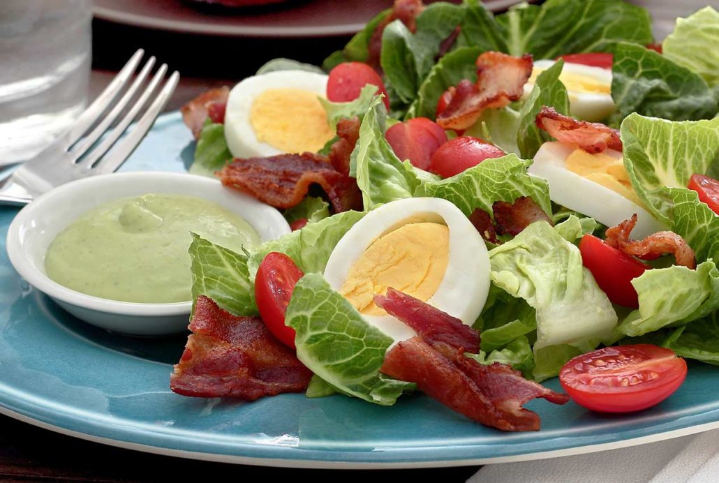 easy paleo and gluten-free recipe for a tangy avocado dressing