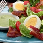 easy recipe for a paleo and gluten-free tangy avocado dressing