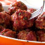 slow-cooker or crockpot paleo pork meatballs in chipotle sauce recipe