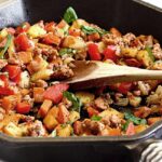 paleo sweet potato and sausage hash recipe
